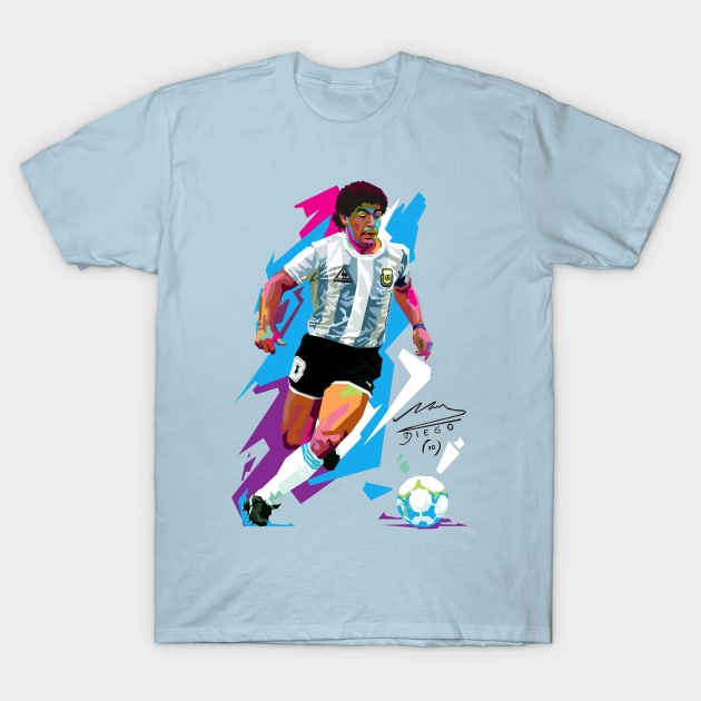 maradona T-Shirt by rifaisetyo